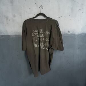 VANS Off the Wall X Cult Mixed Bag Mens Tshirt - Black Size XX